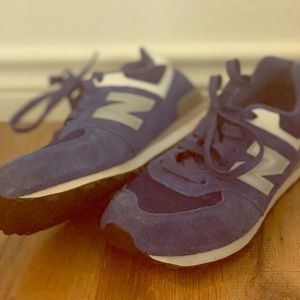 Royal blue New Balance Shoes